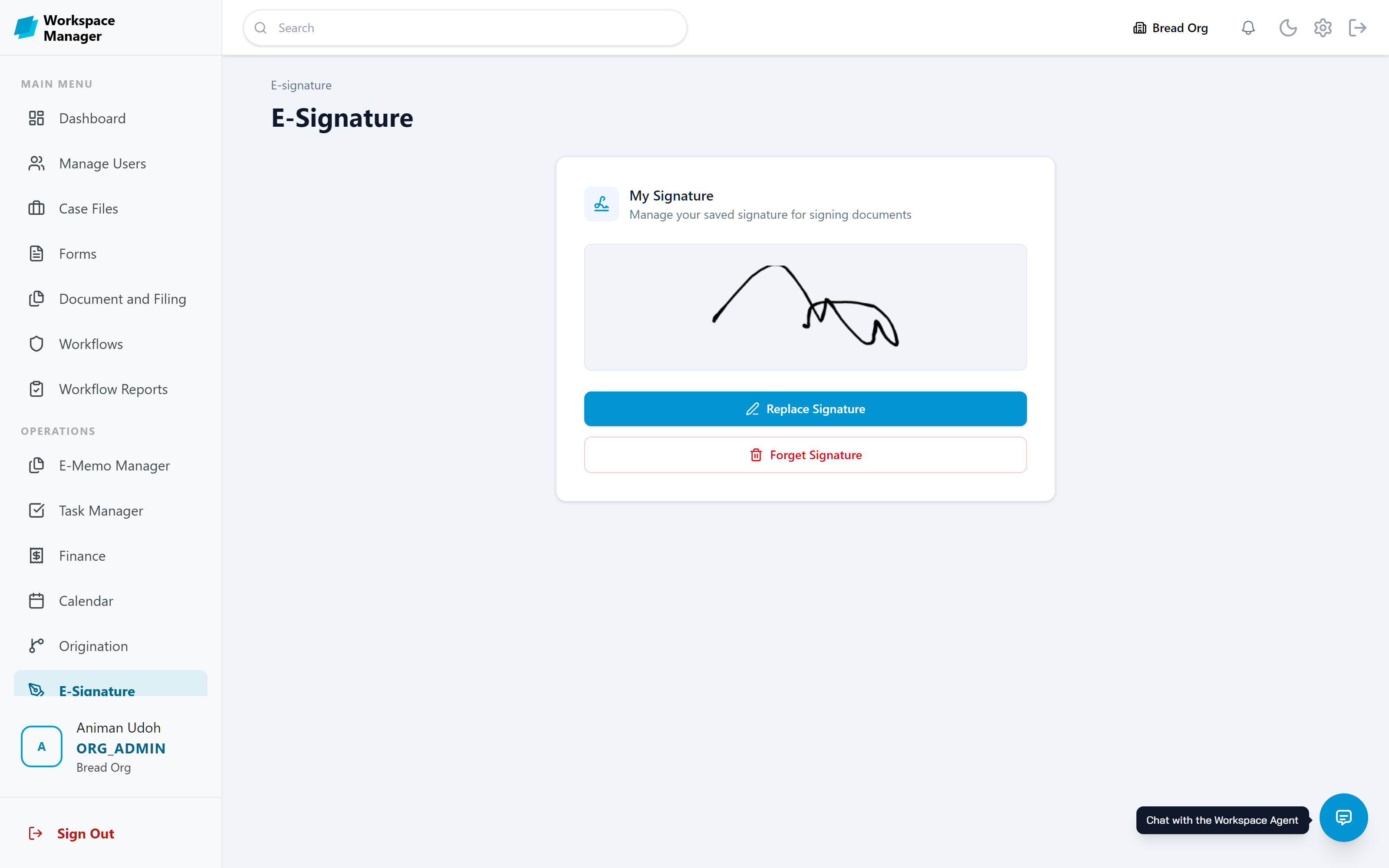 Sign documents and memos digitally